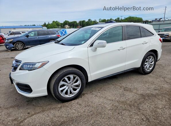 5J8TB4H33JL026445 2018 ACURA RDX Белый Передняя левая четверть