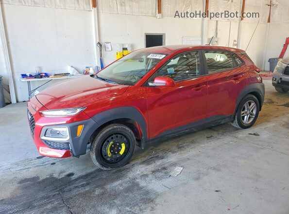 KM8K12AA4KU342809 2019 HYUNDAI KONA Красный Передняя левая четверть