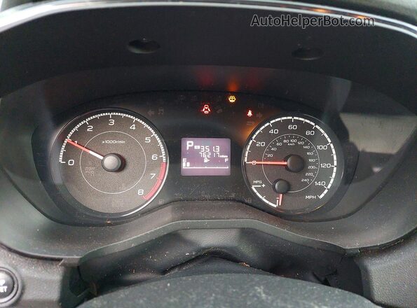 4S3GTAA62H3706900 2017 SUBARU IMPREZA Серебряный Вид щитка приборов