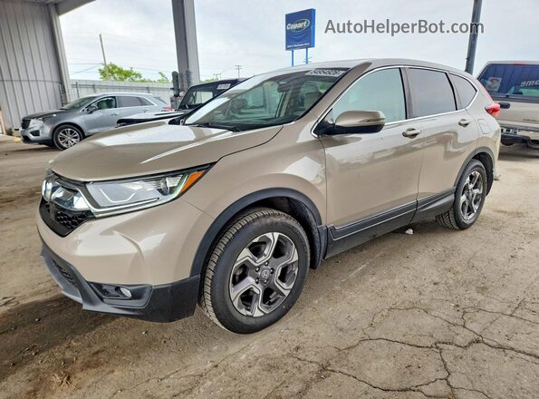 5J6RW2H56HL025667 2017 HONDA CR-V Желто-коричневый Передняя левая четверть