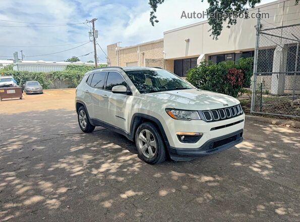 3C4NJCBB5MT559975 2021 JEEP COMPASS Белый Передняя левая четверть