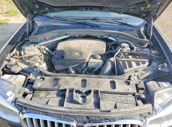 5UXWX9C33H0T21993 2017 BMW X3 Черный Вид наклейки с VIN-кодом