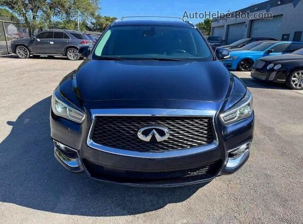 5N1DL0MM9LC538281 2020 INFINITI QX60 Blue Vista trasera