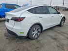 2023 Tesla Model Y White vin: 7SAYGAEEXPF742736
