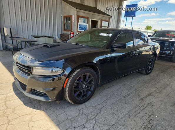 2C3CDXJGXGH181138 2016 DODGE CHARGER Черный Задняя левая четверть