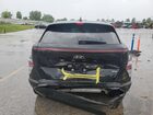 2025 Hyundai Kona Sel Черный vin: KM8HBCAB5SU226105 Damage: Rear Bumper Molding, Broken, Replacement Required