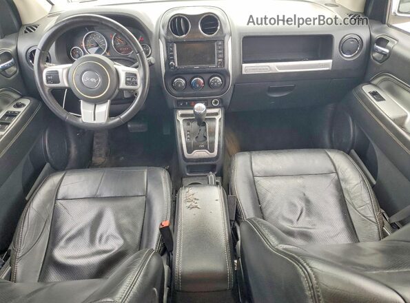 1C4NJCEB8HD185871 2017 JEEP COMPASS Белый Вид щитка приборов