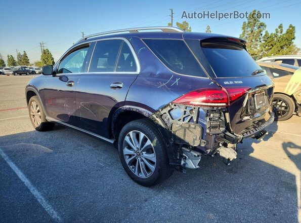 4JGFB4JB0LA114215 2020 MERCEDES-BENZ GLE Синий Задняя правая четверть