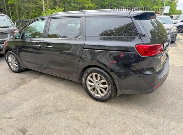 KNDMB5C16K6517672 2019 KIA SEDONA Черный Передняя правая четверть
