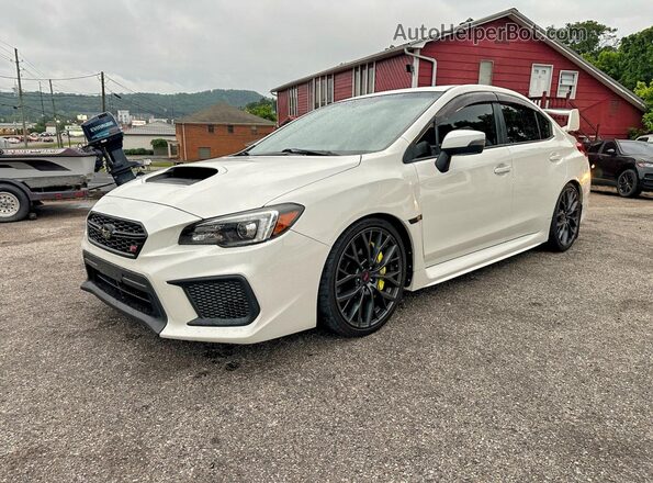 JF1VA2W65J9829255 2018 SUBARU WRX Белый Задняя правая четверть