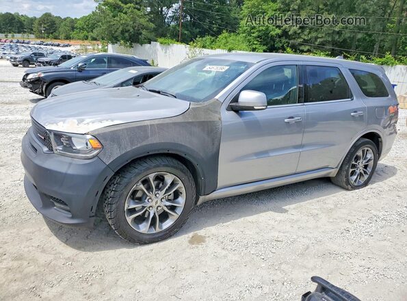 1C4RDHDG6KC645089 2019 DODGE DURANGO Серый Задняя левая четверть