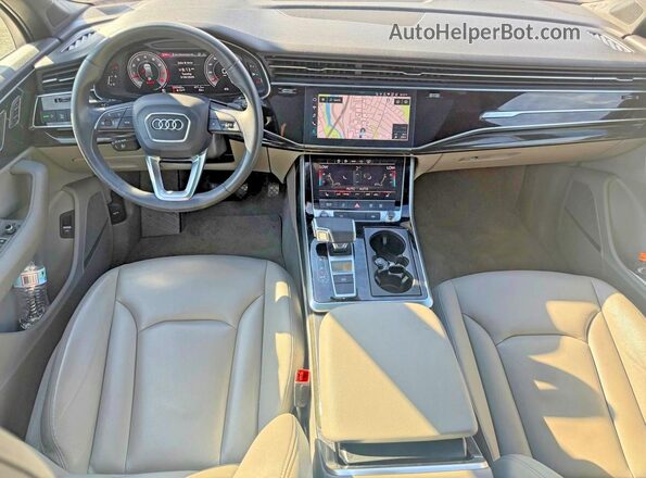 WA1LXAF72MD014929 2021 AUDI Q7 Синий Вид задних сидений