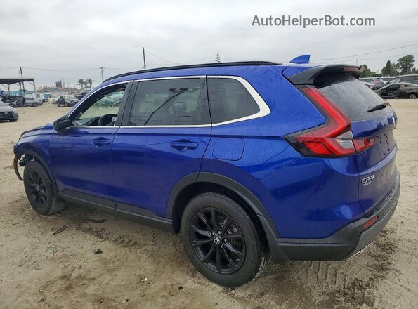 2HKRS6H81RH809103 2024 HONDA CR-V Синий Задняя правая четверть