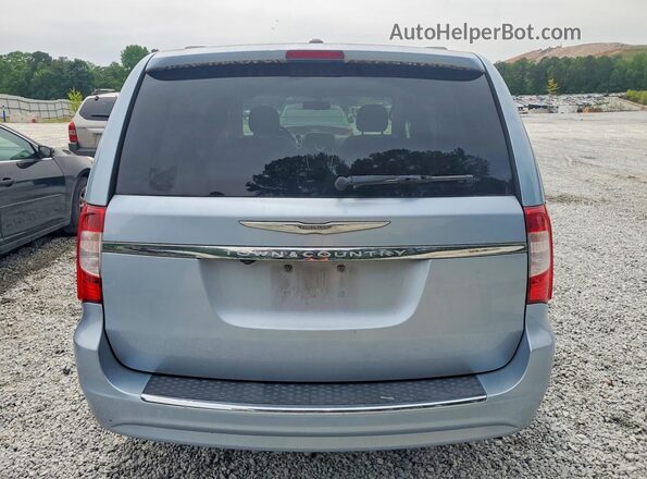 2C4RC1BG6GR268694 2016 CHRYSLER TOWN Синий Вид салона спереди