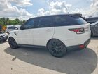 2016 Land Rover Range Rover Sport Hse Белый vin: SALWR2VFXGA639153