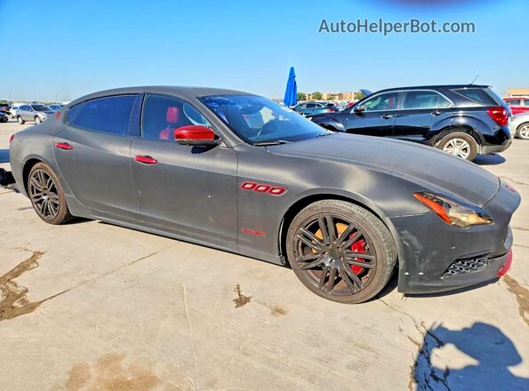 ZAM56RPL4H1226634 2017 MASERATI QUATTROPOR Gray Vista frontal