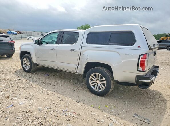 1GTP6DE16J1243605 2018 GMC CANYON Серебряный Задняя правая четверть
