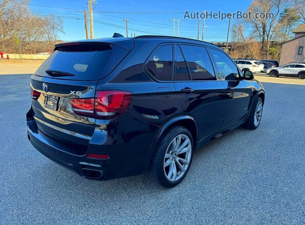 5UXKR6C55J0U15260 2018 BMW X5 Черный Вид спереди