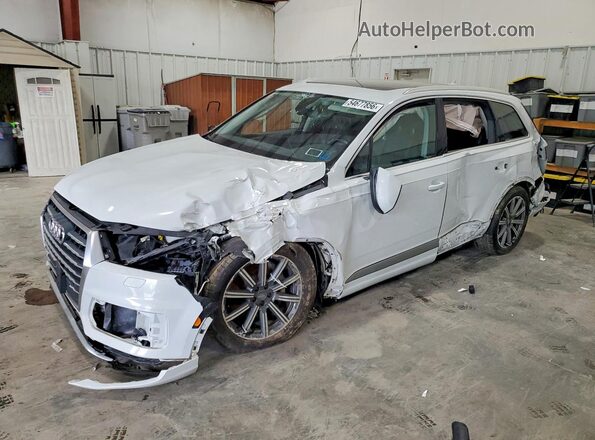 WA1LAAF7XJD001911 2018 AUDI Q7 Белый Задняя левая четверть