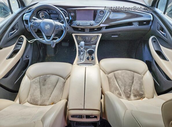 LRBFXBSA3KD009504 2019 BUICK ENVISION Черный Вид щитка приборов