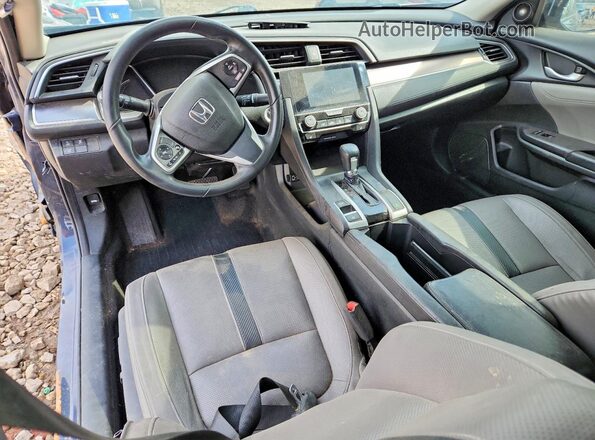 JHMFC1F99JX011972 2018 HONDA CIVIC Синий Вид щитка приборов