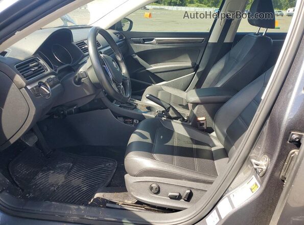 1VWBA7A30JC010029 2018 VOLKSWAGEN PASSAT Gray წინა პანელის ხედი