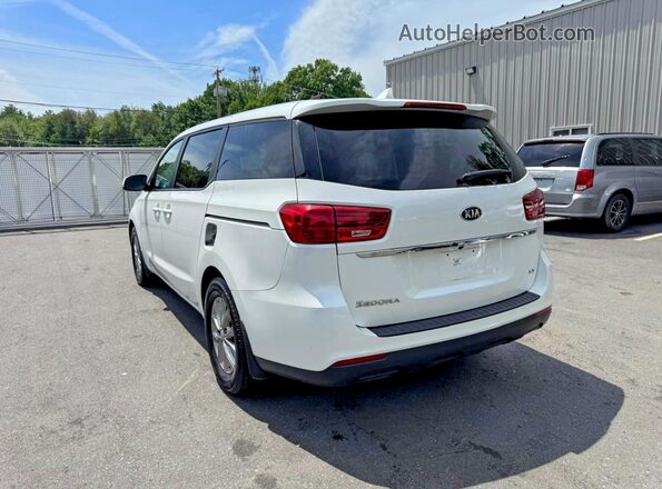 KNDMB5C18K6525496 2019 KIA SEDONA Белый Задняя правая четверть