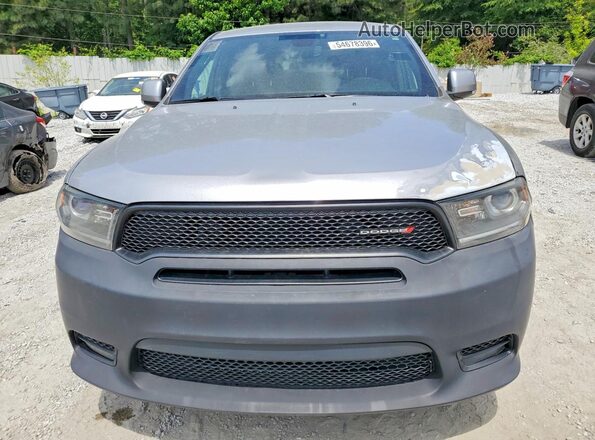 1C4RDHDG6KC645089 2019 DODGE DURANGO Серый Вид сзади