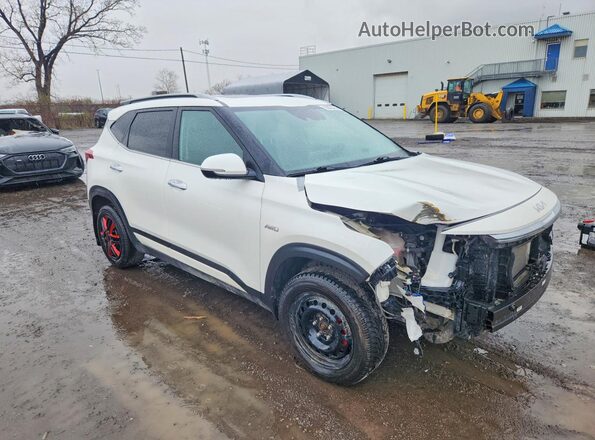 KNDETCA24P7400062 2023 KIA SELTOS Белый Вид спереди