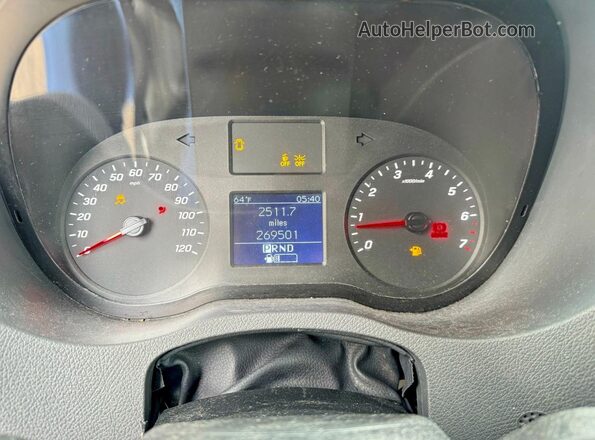W1Y40CHY6MT061771 2021 MERCEDES-BENZ SPRINTER Белый Вид щитка приборов
