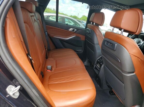 5UXTA6C07N9L65690 2022 BMW X5 Черный Вид подкапотного пространства