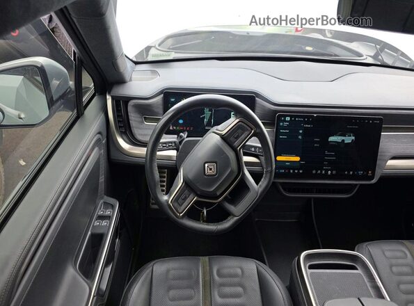 7PDSGABA4PN019950 2023 RIVIAN R1S Серый Вид задних сидений