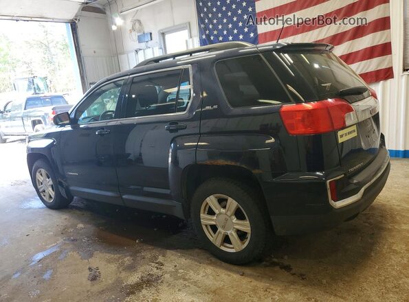 2GKFLTEK1G6159211 2016 GMC TERRAIN Синий Задняя правая четверть