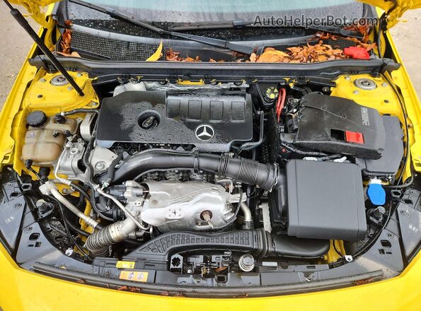 W1K5J4GB5LN090003 2020 MERCEDES-BENZ CLA-CLASS Yellow Շարժիչի բաժամունքի տեսք