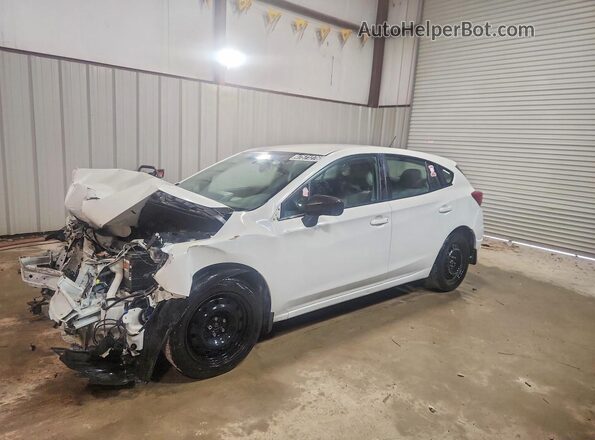 4S3GTAA65K3759548 2019 SUBARU IMPREZA Белый Задняя левая четверть