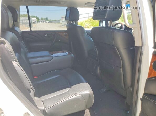 JN8AZ2NE6H9153780 2017 INFINITI QX80 Белый Вид подкапотного пространства