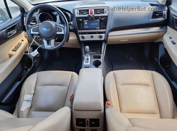 4S4BSENC3H3332166 2017 SUBARU OUTBACK Белый Вид щитка приборов