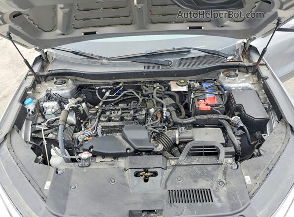 2HKRS4H72SH485595 2025 HONDA CRV Silver Widok naklejki z numerem VIN