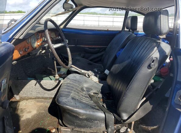 1412861965 1971 VOLKSWAGEN KARMANGHIA Blue Dashboard view