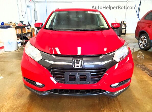 3CZRU6H79HM701431 2017 HONDA HR-V Red Vista trasera