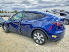 2022 Tesla Model Y Blue vin: 7SAYGDEE0NF401151