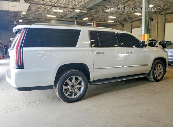1GYS4JKJ9LR207084 2020 CADILLAC ESCALADE Белый Передняя правая четверть