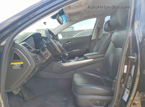KNALT4D39G6031302 2016 KIA K900 Black Widok deski rozdzielczej