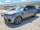 2019 Land Rover Range Rover Sport Hse Серый vin: SALWR2RU5KA861522