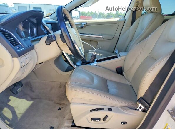 YV440MDK8G2844187 2016 VOLVO XC60 White Вид панелі приладів