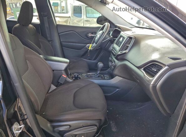 1C4PJLCB6KD114624 2019 JEEP CHEROKEE Черный Вид панели приборов