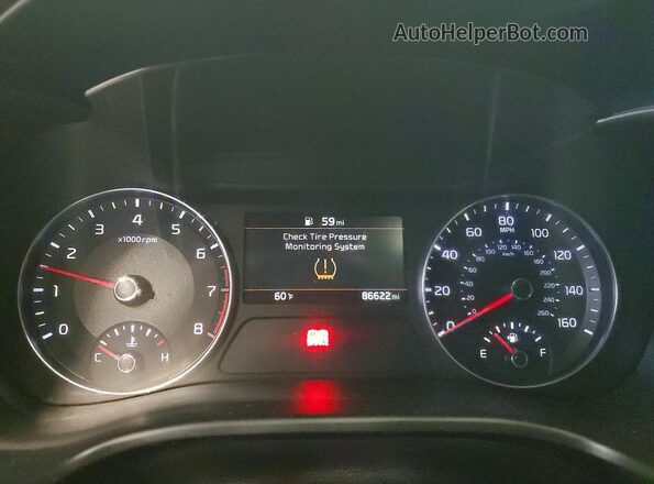 3KPF44AC7LE168793 2020 KIA FORTE Бордовый Вид задних сидений
