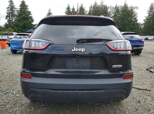 1C4PJLLB8KD332502 2019 JEEP CHEROKEE Черный Вид салона спереди