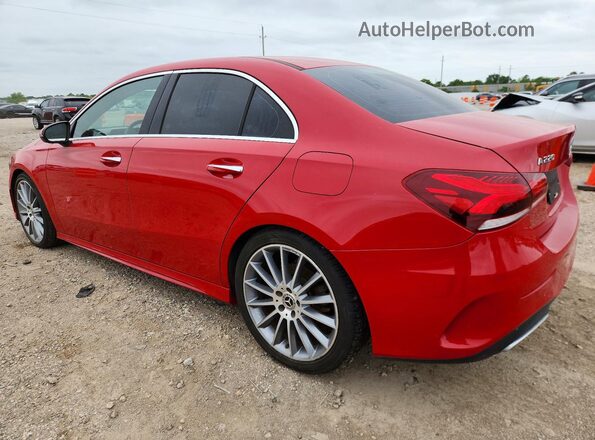WDD3G4EB4KW017884 2019 MERCEDES-BENZ A Red Trasero derecho