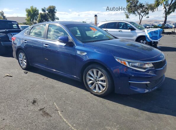 5XXGT4L35GG003018 2016 KIA OPTIMA Синий Вид спереди